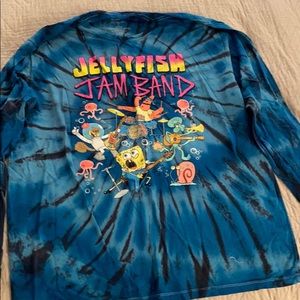 Spongebob Tie-Dye Long Sleeve